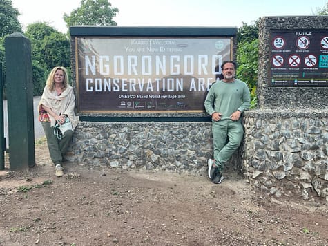 Our clients at Ngorongoro